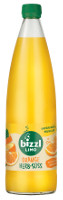 bizzle Limo herb-süss Orange Glas 6x0,75